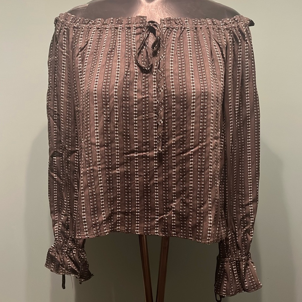 Honey Punch Off Shoulder Top New